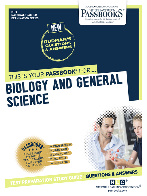 Cover image for BIOLOGY AND GENERAL SCIENCE